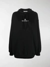 BALENCIAGA SPONSOR LOGO OVERSIZED HOODIE,15857168