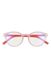 KATE SPADE KINSLEE 48MM BLUE LIGHT BLOCKING READING GLASSES,KINSLEE