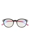 KATE SPADE KINSLEE 48MM BLUE LIGHT BLOCKING READING GLASSES,KINSLEE