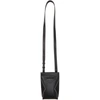 GIVENCHY GIVENCHY BLACK LEATHER ANTIGONA PHONE POUCH