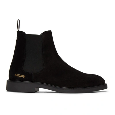 Axel Arigato Chelsea Ankle Boots In Black Suede