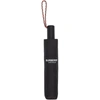 BURBERRY BLACK LOGO FOLDING UMBRELLA