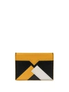 KENZO COLOUR-BLOCK CARDHOLDER