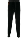 PAUL SMITH STRIPE EMBROIDERY TRACK PANTS