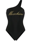 MOSCHINO EMBROIDERED LOGO SWIMSUIT