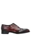 Santoni Laced Shoes In Cocoa