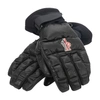 MONCLER LOGO GLOVES,MC4V56A4BCK