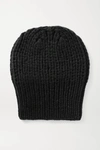 THE ROW AYFER RIBBED CASHMERE BEANIE