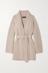 ARCH4 + NET SUSTAIN CHARLOTTE MEWS BELTED CASHMERE CARDIGAN