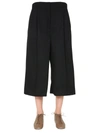 LEMAIRE LEMAIRE PLEATED CROPPED PANTS