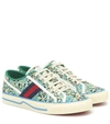 GUCCI X LIBERTY TENNIS 1977 CANVAS SNEAKERS,P00508856