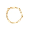 MISSOMA DECONSTRUCTED AXIOM 18KT GOLD-PLATED CHAIN BRACELET,3922007