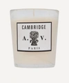 Astier De Villatte Cambridge Glass Scented Candle 260g In Clear