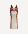 Quail Large Fox Vase In Assorted