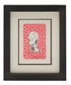 VINTAGE PLAYING CARDS CHARLIE BROWN AND SNOOPY VINTAGE FRAMED PLAYING CARD,000616070