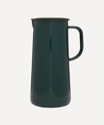 Falcon Enamelware Three-pint Jug In Green
