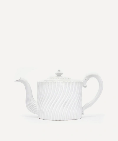 Astier De Villatte Peggy Teapot In White