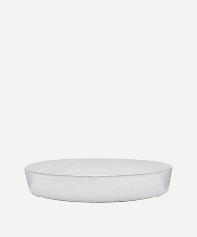 Astier De Villatte Small Simple Platter In White