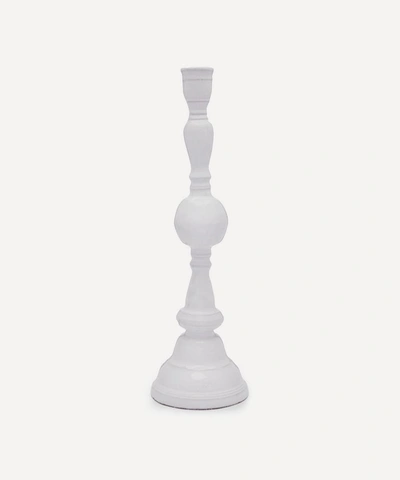 Astier De Villatte Instanbul Candlestick Holder In White