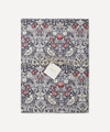 Liberty London Strawberry Thief Linen Tablecloth In Blue