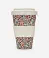LIBERTY LONDON POPPY AND DAISY PRINT BAMBOO TAKEAWAY COFFEE CUP,000639994