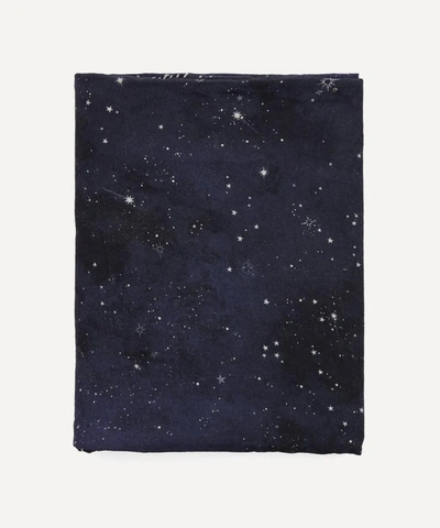 Summerill & Bishop Constellation Linen Tablecloth In Navy