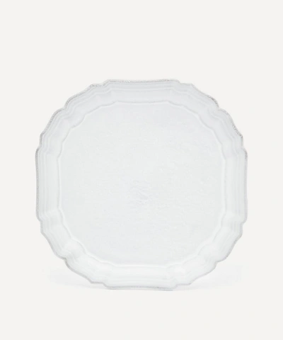 Astier De Villatte August Small Plate In White