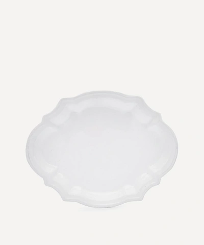 Astier De Villatte Cambridge Platter In White