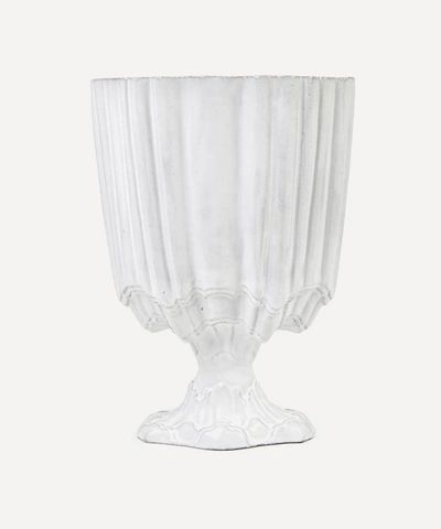 Astier De Villatte Rocaille Vase In White