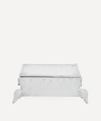 Astier De Villatte Shield Box In White