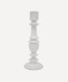 Astier De Villatte Baluster Candlestick Holder In White