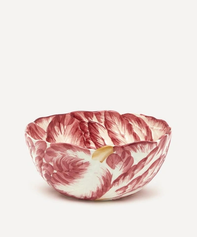 Unspecified Raddichio Small Round Bowl In Red