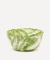 Unspecified Raddichio Small Round Bowl In Green