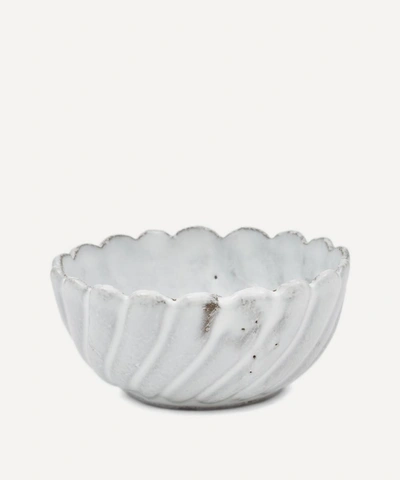 Astier De Villatte Small Peggy Dish In White