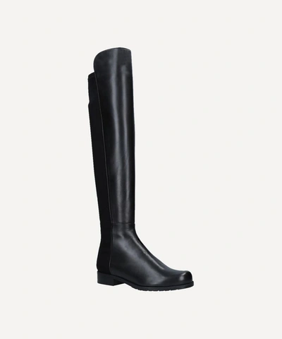 STUART WEITZMAN STUART WEITZMAN WOMEN'S 5050 KNEE-HIGH LEATHER BOOTS,000612448