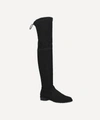 Stuart Weitzman Over-the-knee Boots With Luxurious Suede Finish And Elegant Design In Black