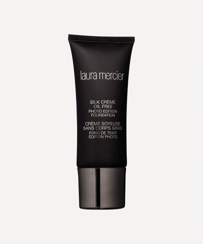 Laura Mercier Silk Creme Oil Free Photo Edition Foundation In Truffle In Truffle - Deep With Neutral Un