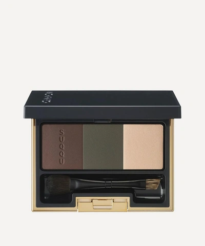 Suqqu 3d Control Eyebrow Palette In 01 Khaki