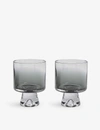 Tom Dixon Tank Low Ball Glasses (set Of 2)