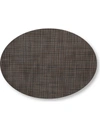 CHILEWICH CHILEWICH MINI BASKETWEAVE OVAL PLACEMAT,15350961