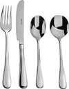 Arthur Price Stainless Steel Camelot 56 Piece Cutlery Set For 8