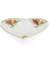 ROYAL ALBERT OLD COUNTRY ROSES HEART TRAY 13CM,5096-10010-40001860
