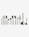 VILLEROY & BOCH VILLEROY & BOCH SILVER METROCHIC STAINLESS STEEL CUTLERY SET 70 PIECES,27349000