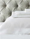 The White Company White Row Cord Egyptian-cotton Single Flat Sheet 275x180cm Single In White