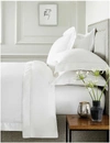 The White Company Connaught Cotton And Silk-blend Double Duvet Cover 200cm X 200cm In Chalk