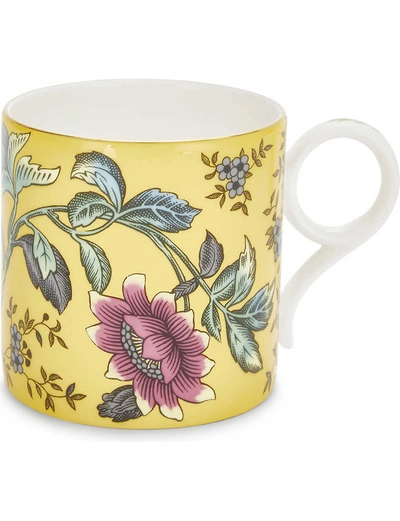 WEDGWOOD WEDGWOOD WONDERLUST YELLOW TONQUIN CHINA MUG,79349239