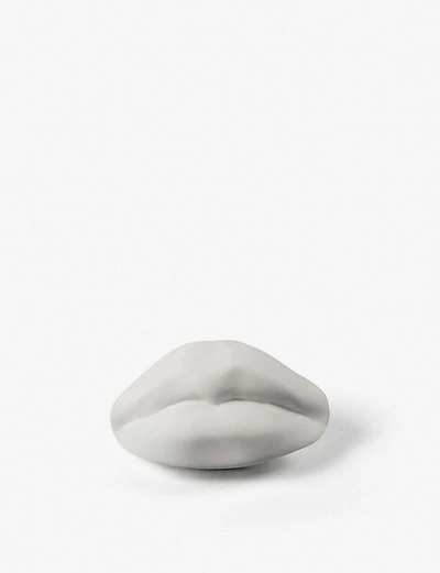 Seletti Memorabilia Mvsevm Mouth Porcelain Sculpture In White
