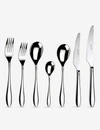 Arthur Price Henley Stainless Steel 124-piece Cutlery Set In Steel