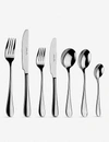Arthur Price Camelot 124-piece Stainless Steel Cutlery Set In Steel