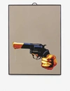 Seletti Toiletpaper Plastic And Glass Revolver Mirror